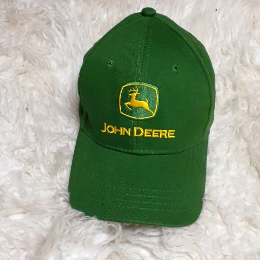 Green John Deere Cap